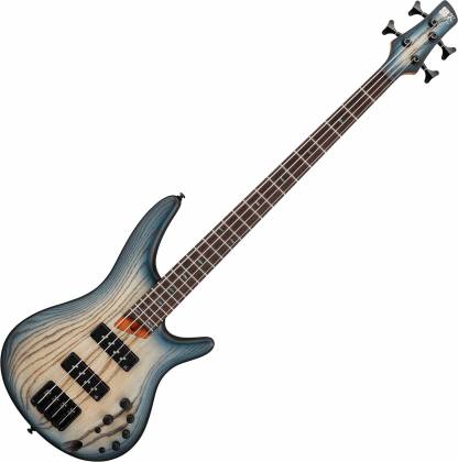 Ibanez SR600ECTF SR Standard 4-String Bass - Cosmic Blue Starburst Flat