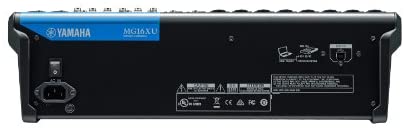 Yamaha MG16XU 16-Channel Mixer, 6-bus, 24 SPX effects, USB