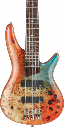 Ibanez SR Premium 5-String Bass w/Bag - Autumn Sunset Sky