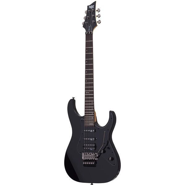 Schecter Banshee-6 FR-SGR-BLK Electric Guitar - Gloss Black