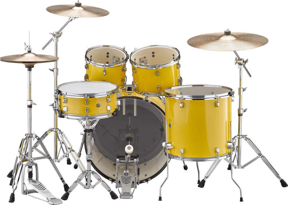 Yamaha Rydeen 5-Pcs Kit - 22/10/12/16/14 w/ Hardware & Cymbals - Yellow