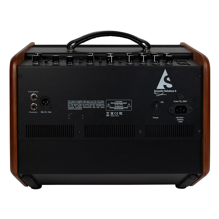 Godin Acoustic Solutions ASG-8 120W Acoustic Guitar Amplifier - Wood