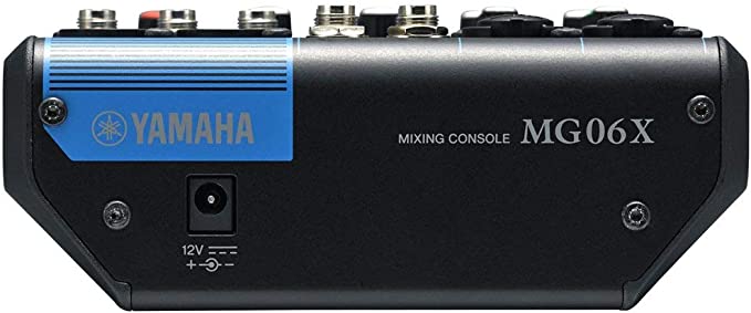 Yamaha MG06X 6-Channel Mixer w/FX