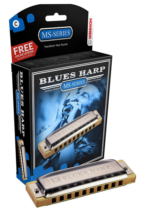 Hohner Blues Harp Harmonica - A