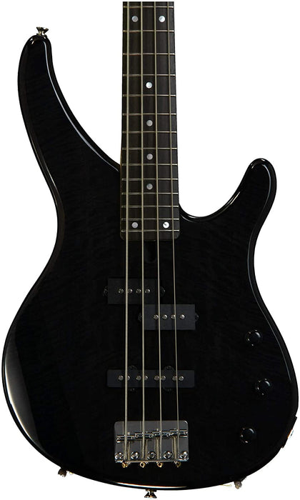 Yamaha TRBX174EW Electric Bass - Trans Black
