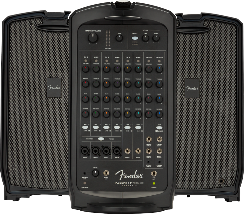 Fender Passport Venue Portable 8-Channel PA System - Black