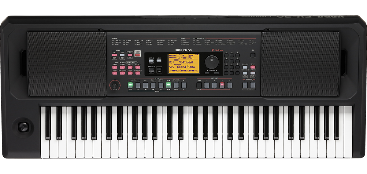 Korg EK-50 Limitless 61-Key Arranger Keyboard