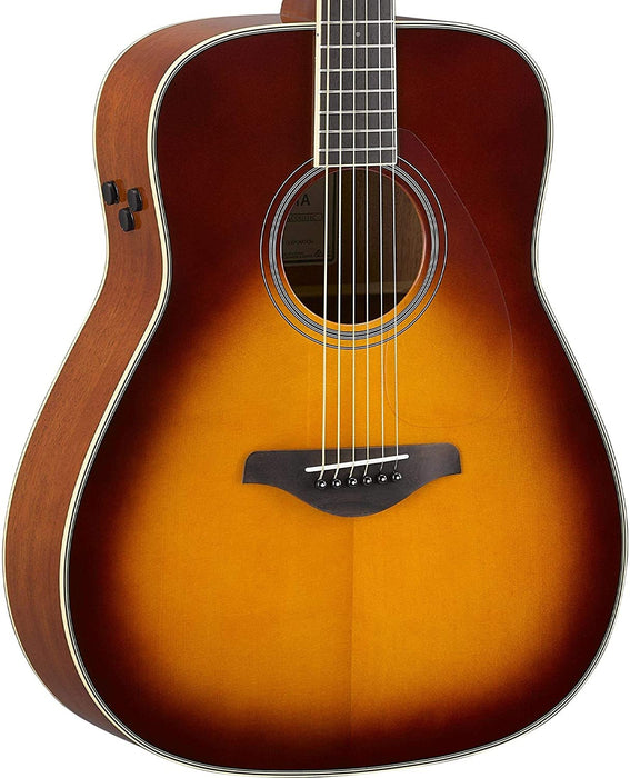Yamaha FGTA TransAcoustic Guitar w/fx - Brown Sunburst