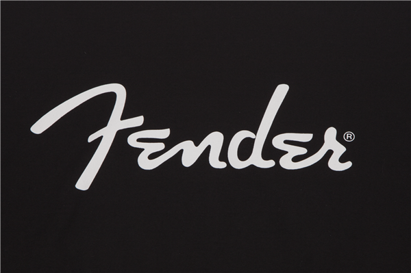 Fender Spaghetti Logo Tee Black - Small