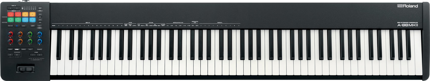 Roland A-88MK2 88-Key MIDI Keyboard Controller