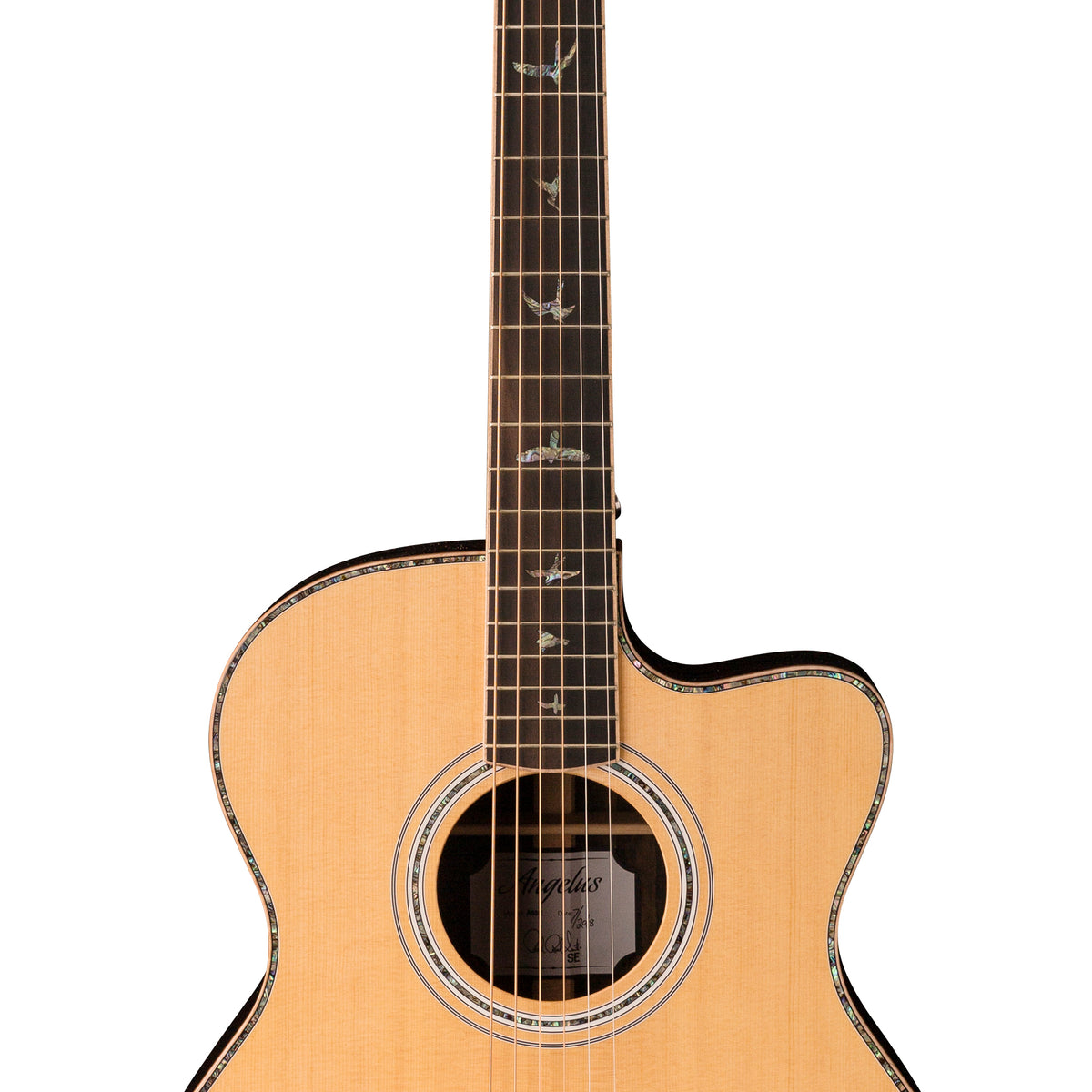 PRS SE Angelus A60E Natural 美品 PRS SE A60 Angelus Acoustic-electric Guitar - Natural | Sweetwater
