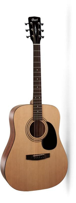 Cort Standard Series Left-Handed Spruce Top Acoustic Guitar  Open Pore Natural