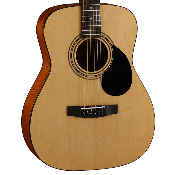 Cort AF510 Folk Acoustic Guitar With Gig Bag - Open Pore