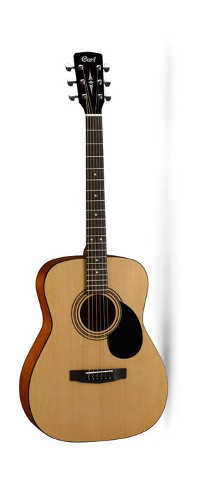 Cort AF510 Folk Acoustic Guitar With Gig Bag - Open Pore