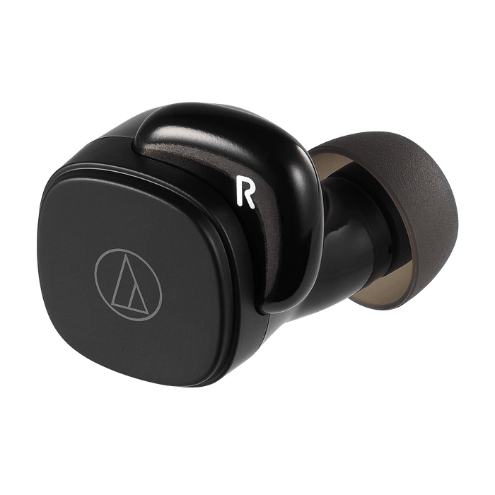 Audio Technica ATH-SQ1TW Wireless Earbuds - Black