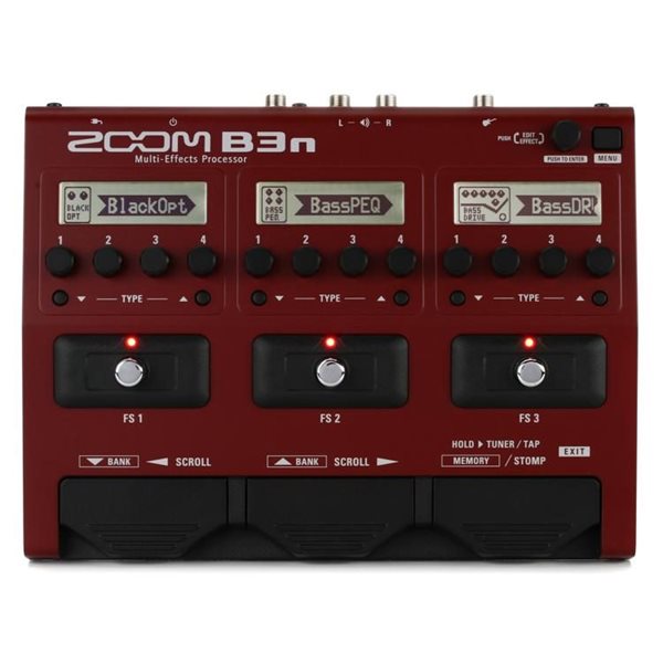 Zoom B3N Bass Multi-Fx