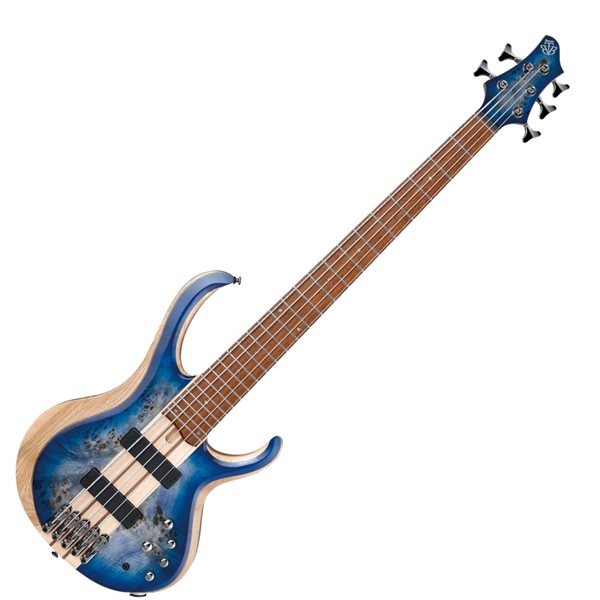 Ibanez BTB845 5 String Bass - Cerulean Blue Burst