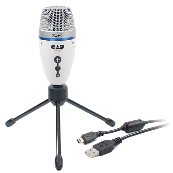 CAD ZOE USB Condenser Microphone with Headphone Output