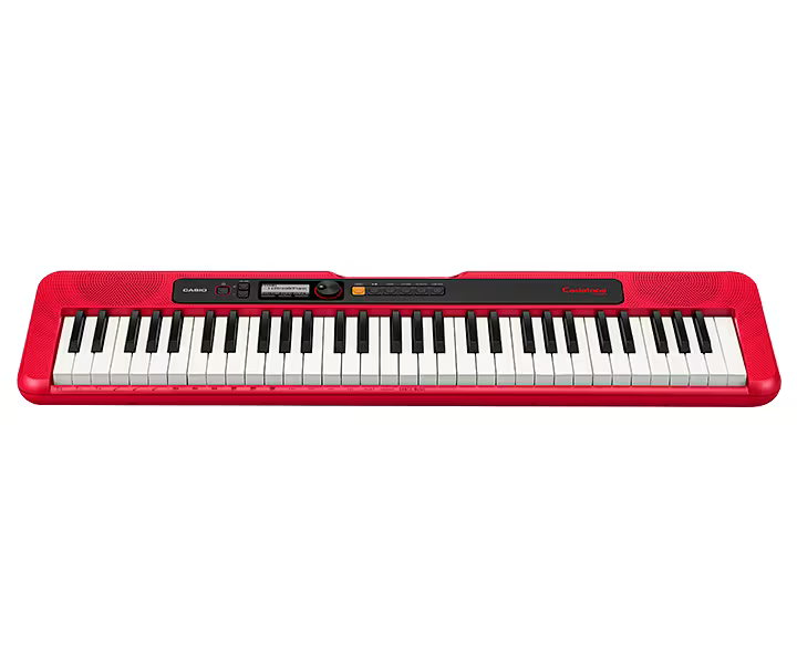 Casio CTS200 Casiotone 61-Key Portable Keyboard w/Chordana App - Red