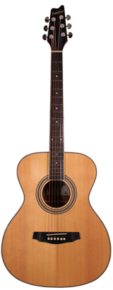 Denver DD44SOM OM Style Acoustic Guitar - Natural