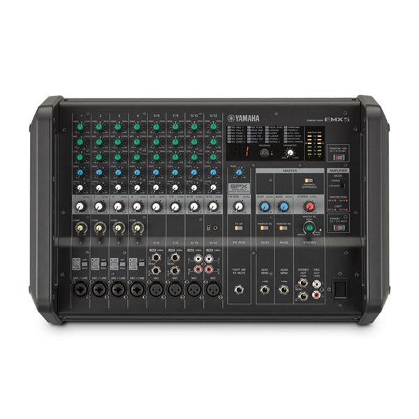 Yamaha EMX5 12-Channel Powered Mixer - 2x 600W for Sale in Canada