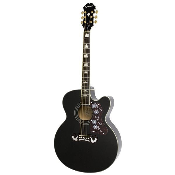 Epiphone EJ-200 EB アコースティックギター Epiphone EJ200CE Jumbo - Black for Sale in Canada | Zedem