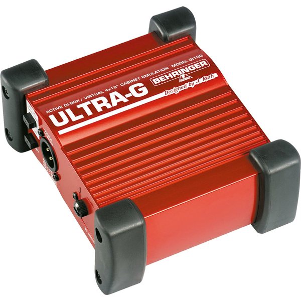 Behringer Professional Battery/Phantom Powered DI-Box with Guitar Speaker Emulation
