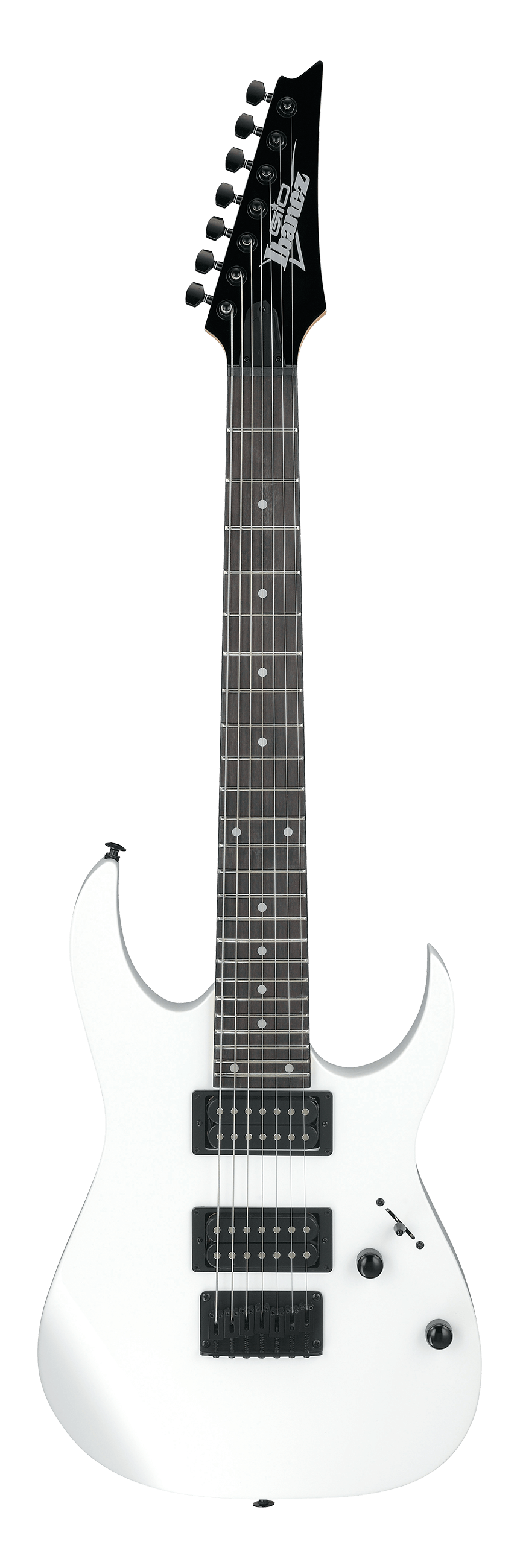 Ibanez GRG7221WH Gio Series 7-String Electric Guitar - White for