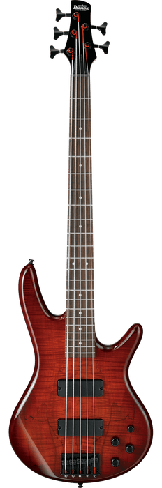 Ibanez GSR205SMCNB Gio SR 5-String Bass - Charcoal Brown Burst