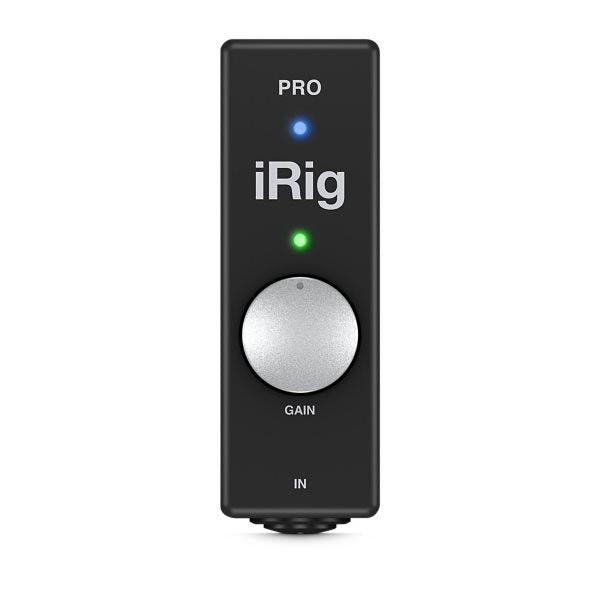 IK Multimedia IRIG PRO Audio/Midi Interface for Mac/PC iOS Android