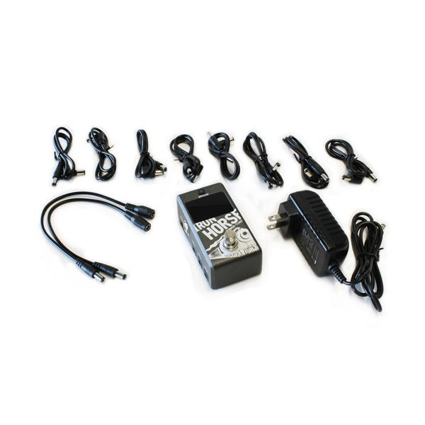 Outlaw IRON-HORSE Tuner Pedal + Multi 9v Power Supply