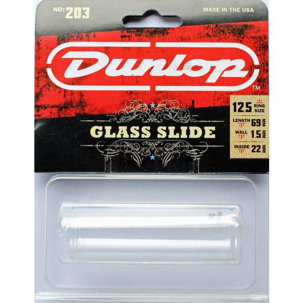 Dunlop Pyrex Glass Slide - Large