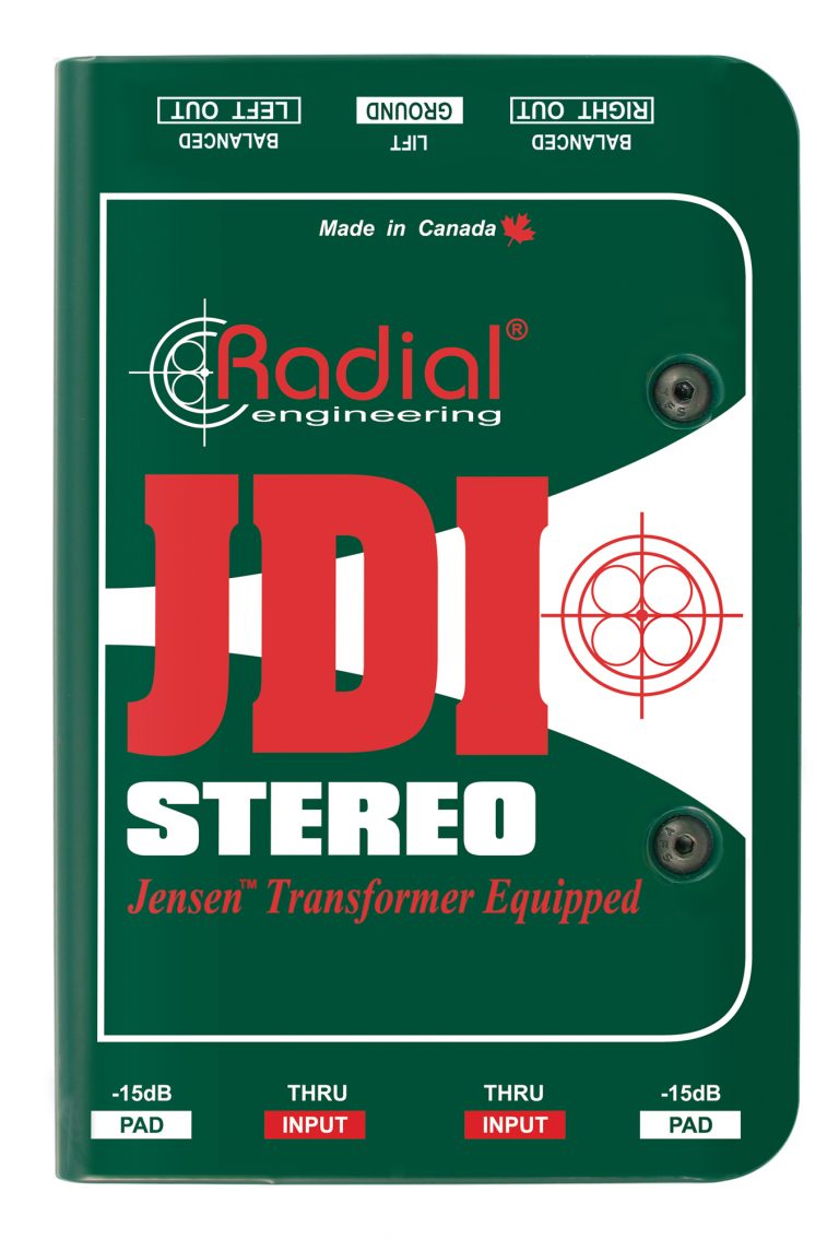 Radial JDI Stereo Premium Passive DI — Zedem