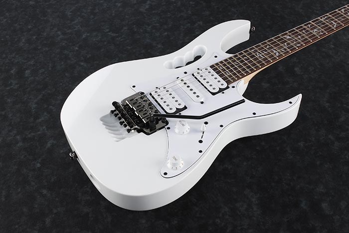 Ibanez JEMJR Steve Vai Signature Electric Guitar - White — Zedem