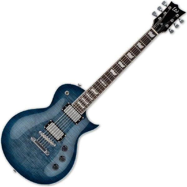 ESP LTD EC-256 - Flame Maple Cobalt Blue