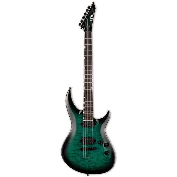 ESP LTD H3-1000 - Black Turquoise Burst