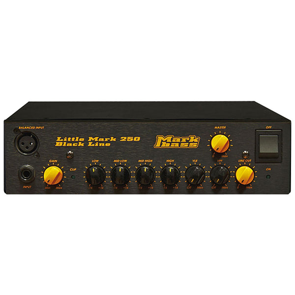 【美品】Mark Bass - Little Mark 250 Markbass LITTLEMARK250-BLACKLINE 250 watt solid state bass amp