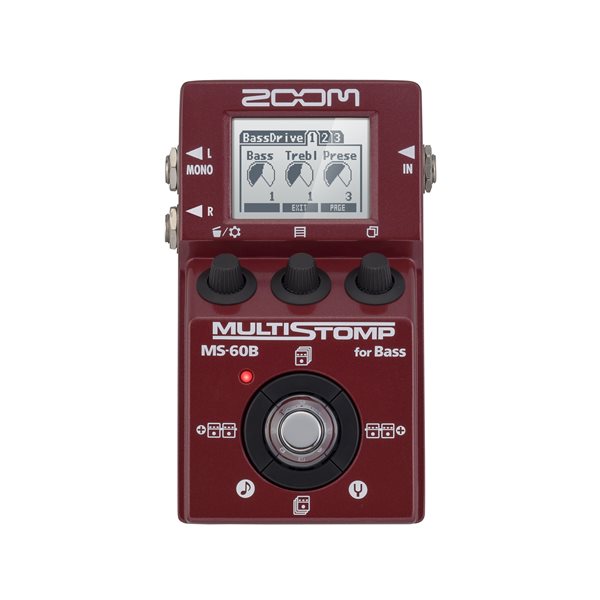 Zoom Multistomp Bass Pedal