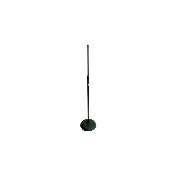 Profile MS6603B Roundbase Microphone Stand - Black