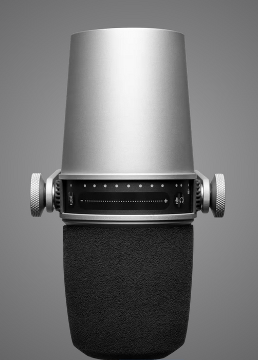 Shure MV7 USB/XLR Podcast Microphone - Silver