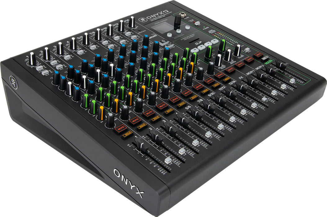 Mackie 12-Channel Premium Analog Mixer with Multi-Track USB recording