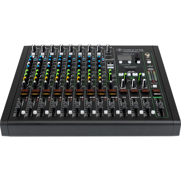 Mackie 12-Channel Premium Analog Mixer with Multi-Track USB recording
