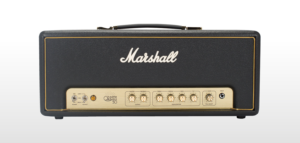 Marshall Origin 50-watt 1-channel Guitar Amp Head
