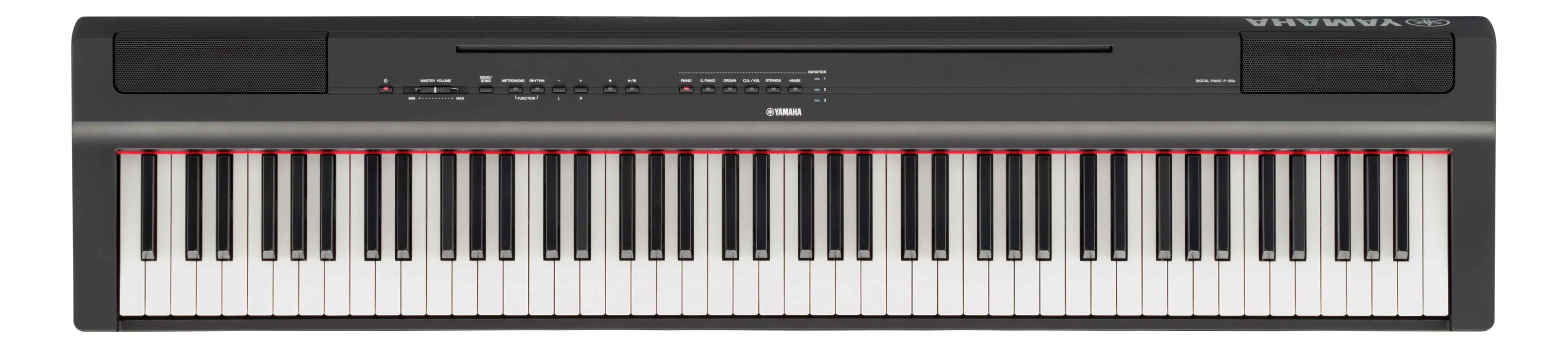 Yamaha P-125A Digital Piano - Black