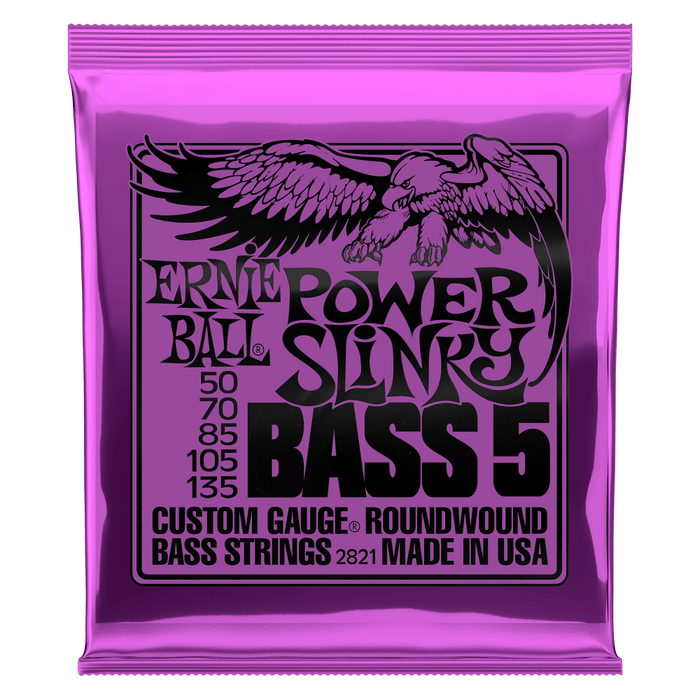 Ernie Ball Power Slinky Bass (5) 50-135