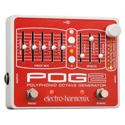 EHX POG2 Polyphonic Octave Generator for Sale in Canada | Zedem EHX POG2 Polyphonic Octave Generator for Sale in Canada | Zedem