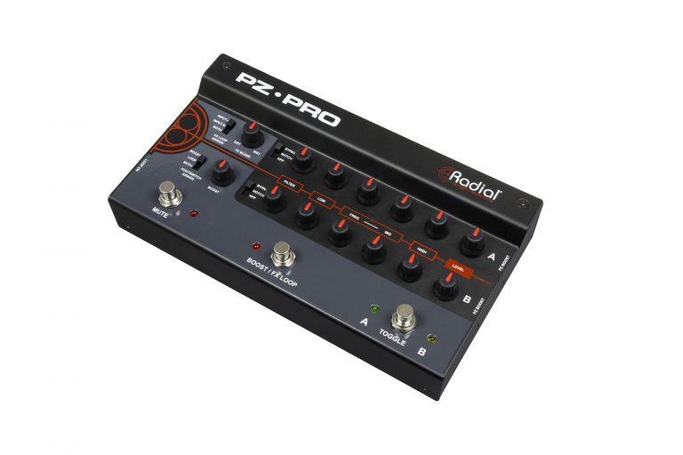 Radial PZ-Pro 2-Channel Acoustic Instrument Preamp