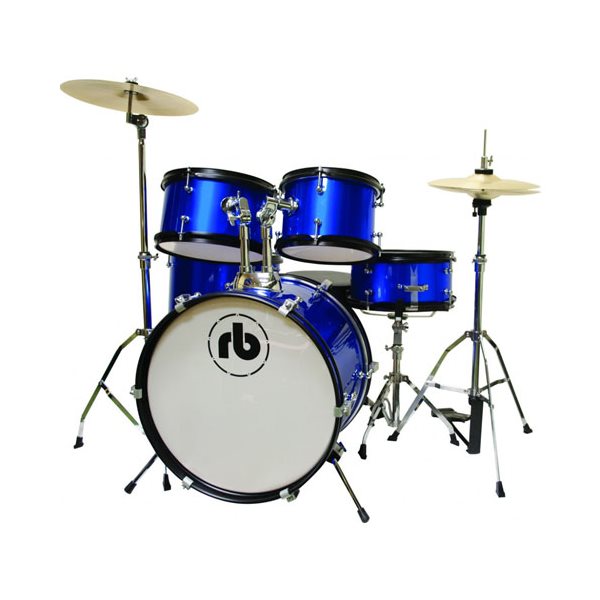 RB JR5 Junior Drum Set - Sparkle Blue