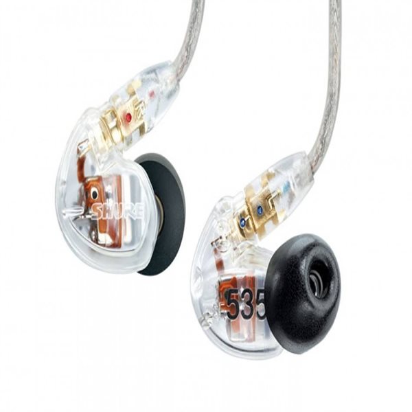 Shure SE535 Professional Sound Isolating Earphones - Clear
