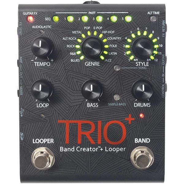 DigiTech TRIO+ Band Creator & Looper Pedal